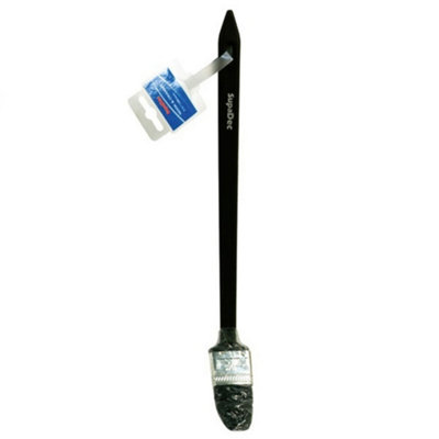 Supadec Angled Paint Brush Black/silver (One Size) from B&Q