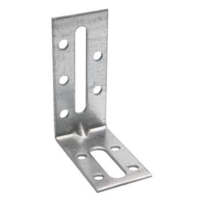 Simpson Strong Tie Angled Bracket Silver (One Size) from B&Q