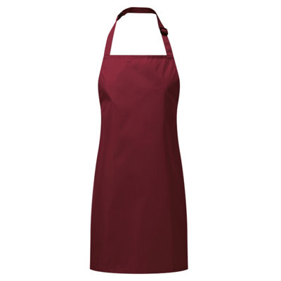 Rackhams Burgundy Childrens/Kids Waterproof Full Apron - 7-10 Years - Image 4