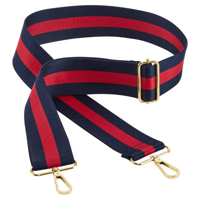  - Bagbase Adjustable Bag Strap Navy/red (One Size)