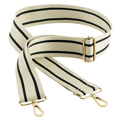  - Bagbase Adjustable Bag Strap Oyster/black (One Size)