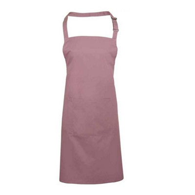 Premier Unisex Adult Colours Pocket Full Apron Rose (One Size) from B&Q