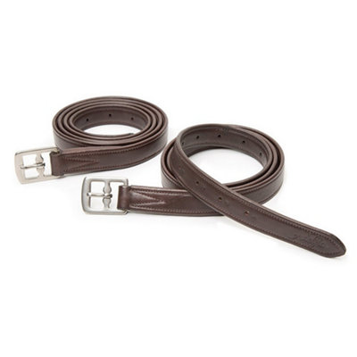 Adelfia Horse Stirrup Leathers Nut Brown (36In) from B&Q
