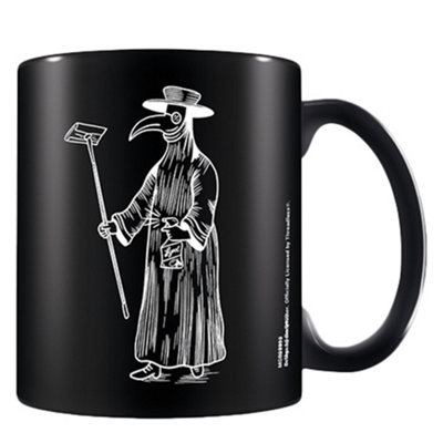 Bodyruiner Plague Doctor Mug Black/white (12Cm X 10.5Cm X 8.7Cm) from B&Q