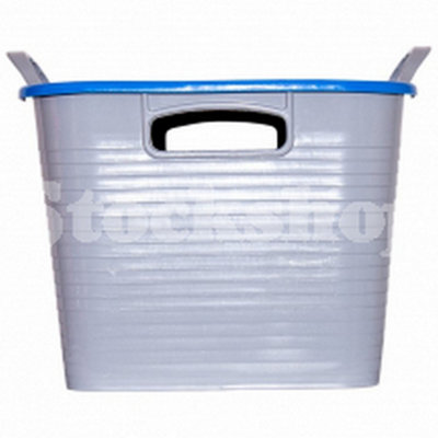  - Red Gorilla Stack N Store Storage Box Grey/blue (One Size)
