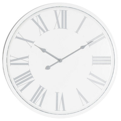 B&Q -  Flemings Wall Clock White (49Cm X 4Cm X 49Cm)