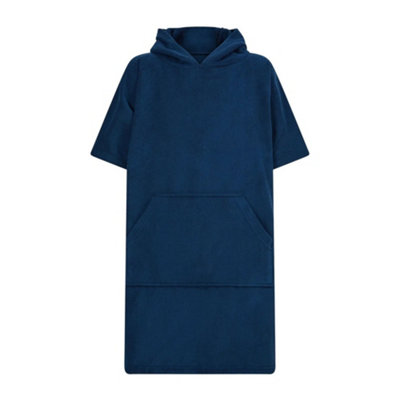  - Towel City Childrens/kids Hooded Towel Navy (3-5 Years)