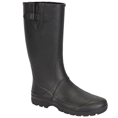 B&Q Mountain Warehouse Mens Rubber Wellington Boots (11 Uk) Black