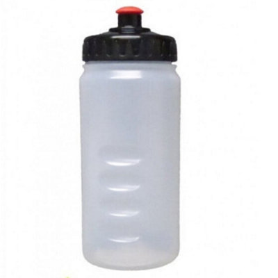 Carta Sport Water Bottle Transparent/black (0.5L) from B&Q