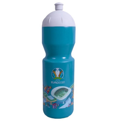 Uefa Champions League Euro 2020 Water Bottle Turquoise/white (One Size) from B&Q