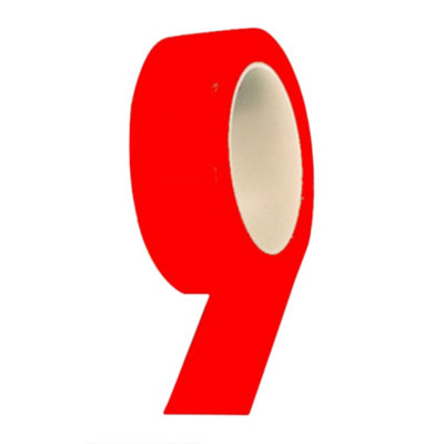 Carta Sport Floor Tape Red (One Size) from B&Q