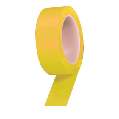 Carta Sport Floor Tape Yellow (One Size) from B&Q