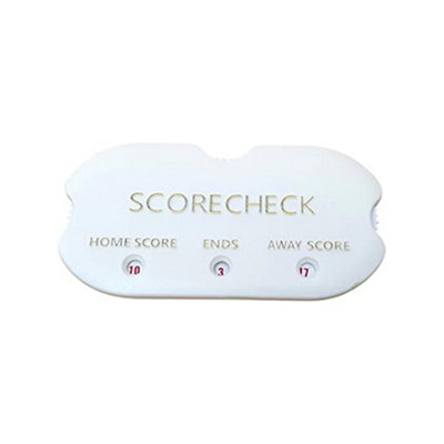 Henselite Bowls Scorecard Wallet White (One Size) from B&Q