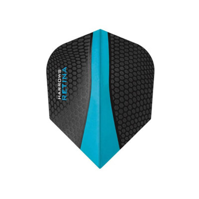 Harrows Unisex Black Dimplex Retina Dart Flights In - Image 3