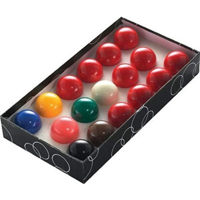  - Carta Sport Snooker Balls (Pack Of 17) Multicoloured (One Size)