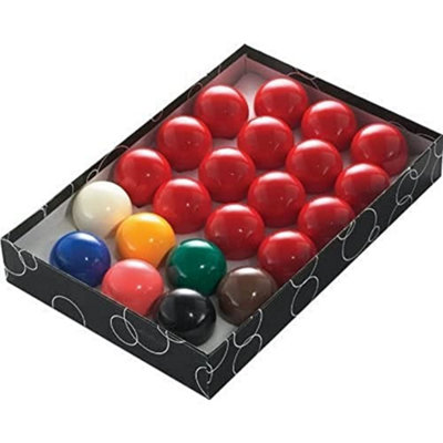 Carta Sport Snooker Balls (Pack Of 22) Multicoloured (One Size) from B&Q