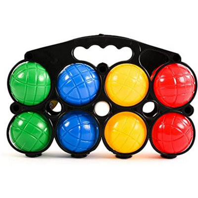 Carta Sport Plastic Boules Set (Pack Of 9) Multicoloured (One Size) from B&Q