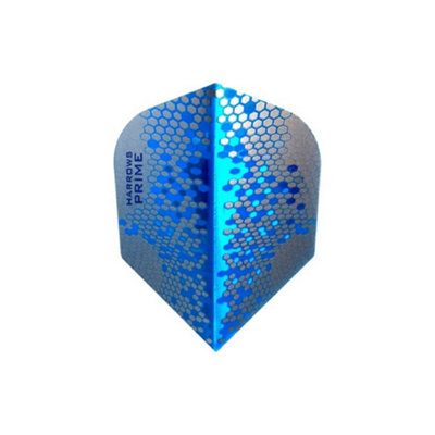 Harrows Prime Dart Flights Aqua Blue/grey (One Size) from B&Q