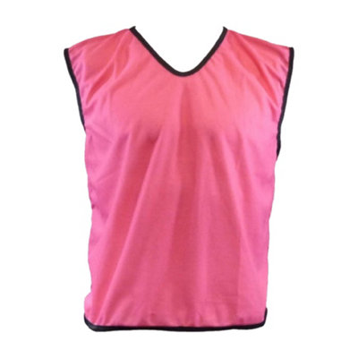  - Carta Sport Unisex Adult Mesh Training Bib Pink (L)