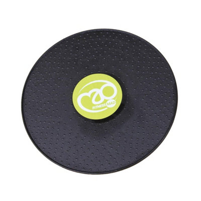 Fitness Mad Adjustable Wobble Board Black (One Size) from B&Q