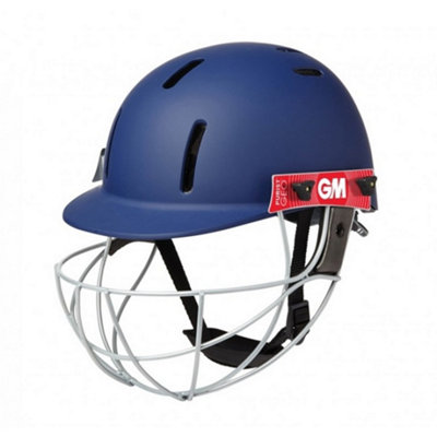  - Gunn And Moore Unisex Adult Purist Geo Cricket Helmet Blue (55Cm60Cm)