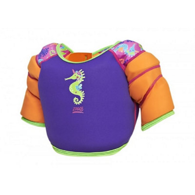 Zoggs Childrens/kids Sea Unicorn Water Wing Vest Multicoloured (2-3 Years) from B&Q
