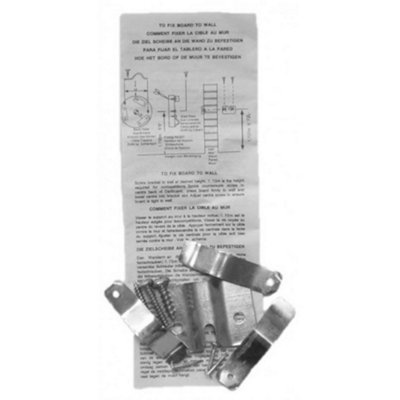 Carta Sport Dartboard Bracket Silver (One Size) from B&Q