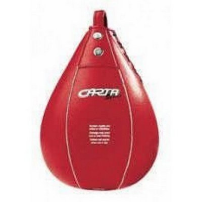 Carta Sport Leather Speedball Red (One Size) from B&Q