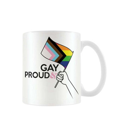 B&Q Pyramid International Progress Mug Multicoloured (One ) 12Cm