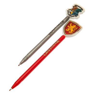 Harry Potter Unisex Dark Red Pen Set Pack Of 2 In - Image 5