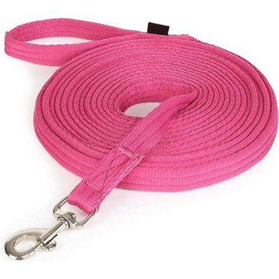 Wessex Web Horse Lunge Line Raspberry (8M) from B&Q