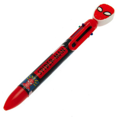 Marvel Spider-Man Multicoloured Pen Red (One Size) from B&Q