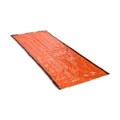 Trespass Unisex Orange Hotpocket Foil Bivy Bag In - Image 3