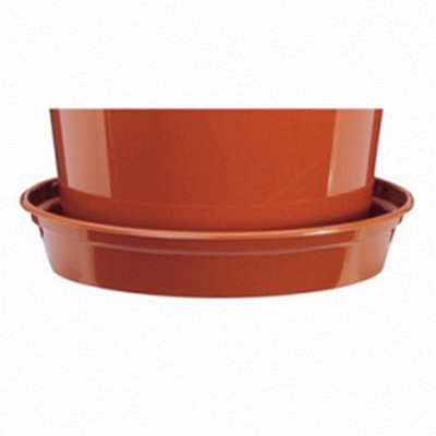 Stewart Plant Saucer Terracotta (8In) from B&Q