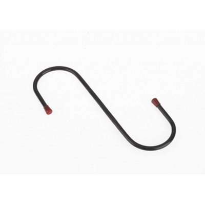 Rothley Painted Effect S Hook Black (200mm) from B&Q