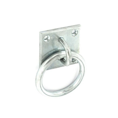 B&Q Silver Securit Ring Plate (50Mm)