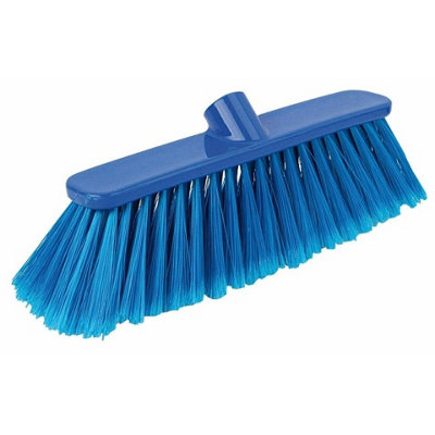 Robert Scott Deluxe Soft Broom Head Blue (One Size) from B&Q