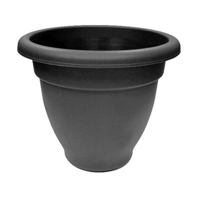 Winchester Round Plant Pot Ebony (36Cm X 50Cm) from B&Q