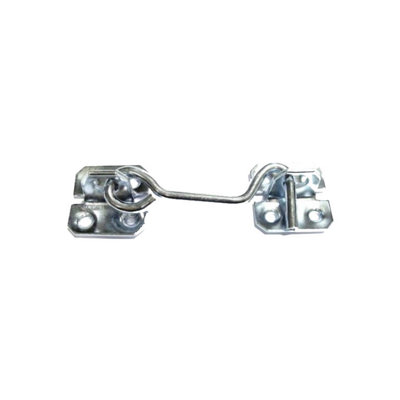 Securit Zinc Plated Wire Cabin Hook - Silver - Image 3