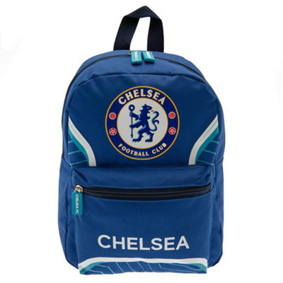 Chelsea Fc Childrens/kids Flash Backpack Royal Blue/white (One Size)