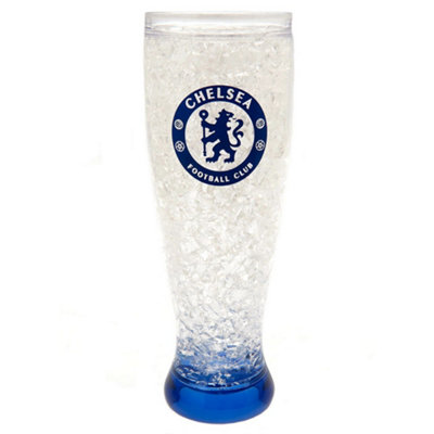  - Chelsea Fc Slim Freezer Tankard Clear/royal Blue (One Size)