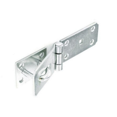 B&Q Silver Securit Zinc Plated Hasp And Staple (185Mm)