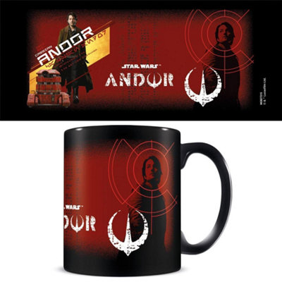  - Star Wars: Andor Cian & B2Emo Mug Black/red/white (One Size)