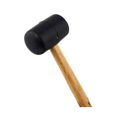 Supatool Rubber Mallet Black/natural (16Oz) from B&Q