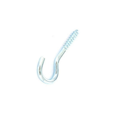 Securit Zinc Plated Screw Hook (Pack Of 2) 5063107620729 - Image 3