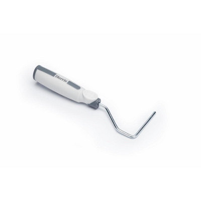 Harris Seriously Good Work Smarter Paint Roller Frame White/grey/silver (4In) from B&Q