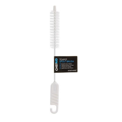 B&Q White Chef Aid Spout Washing Up Brush (One Size)