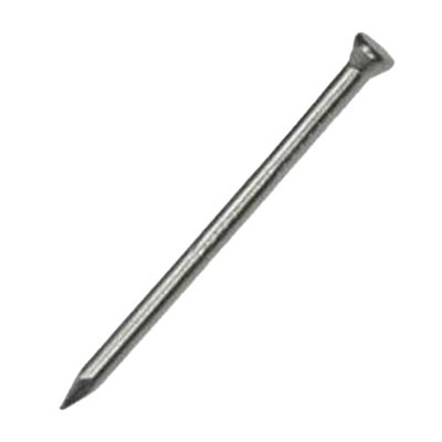 Securpak Pointed Panel Pin Nails Silver (25mm) from B&Q
