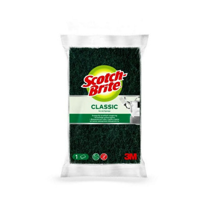 Scotch-Brite Clic Sponge Scourers Green (One Size) from B&Q