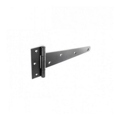 Securit Tee Hinge (Pack Of 2) Black (250mm)